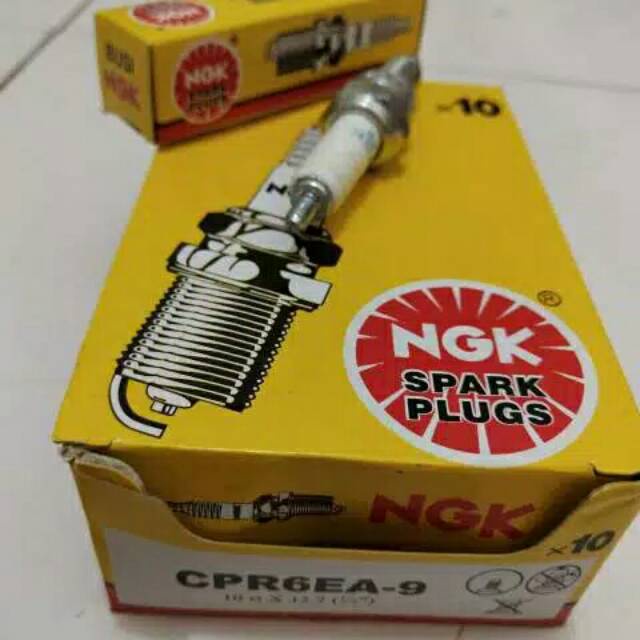 Package Of 10pcs Spark Plugs NGK C7HSA & CPR6EA Shopee Malaysia
