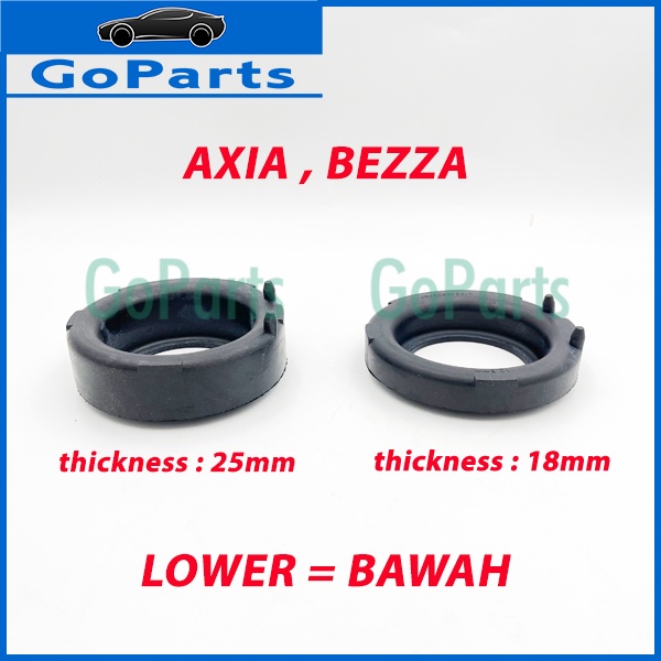 Rear Coil Spring Rubber LOWER 1PC Perodua Axia , Bezza | Shopee Malaysia