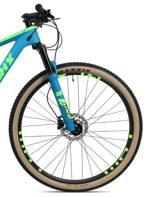 TRS MTB MATRIX CARBON 29 Green 15cm S SHIMANO SLX 2x12 Speed 2991