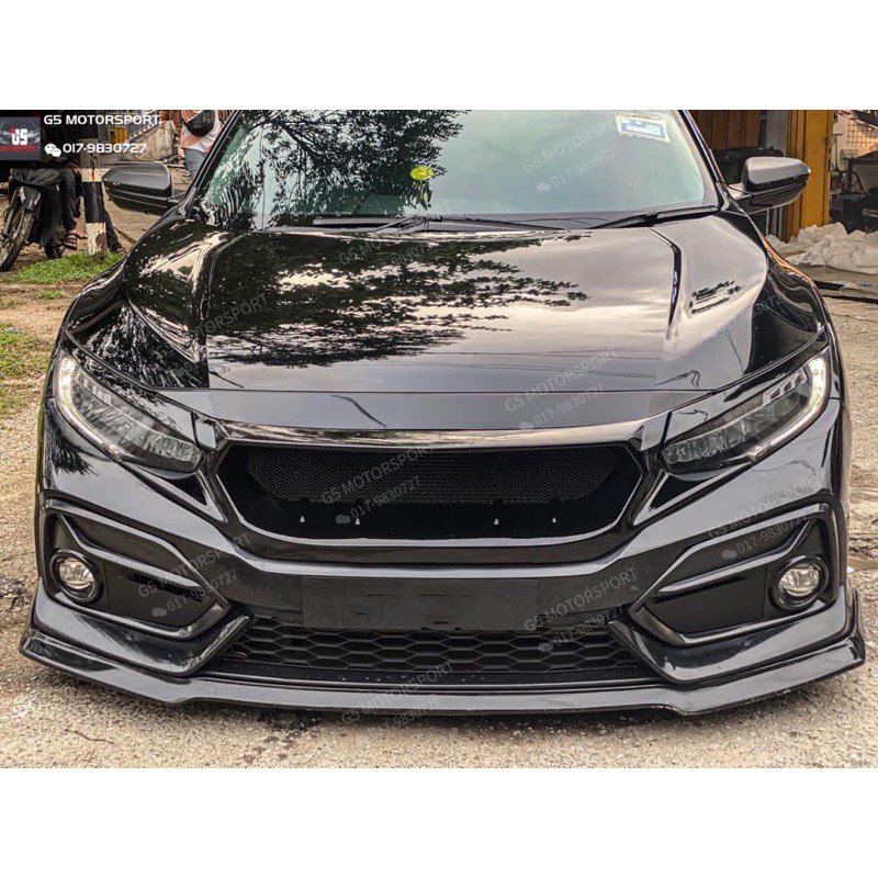 Civic si deals front bumper