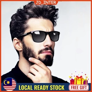 Cermin Mata Hitam New Style Unisex Polarized Sunglasses Large