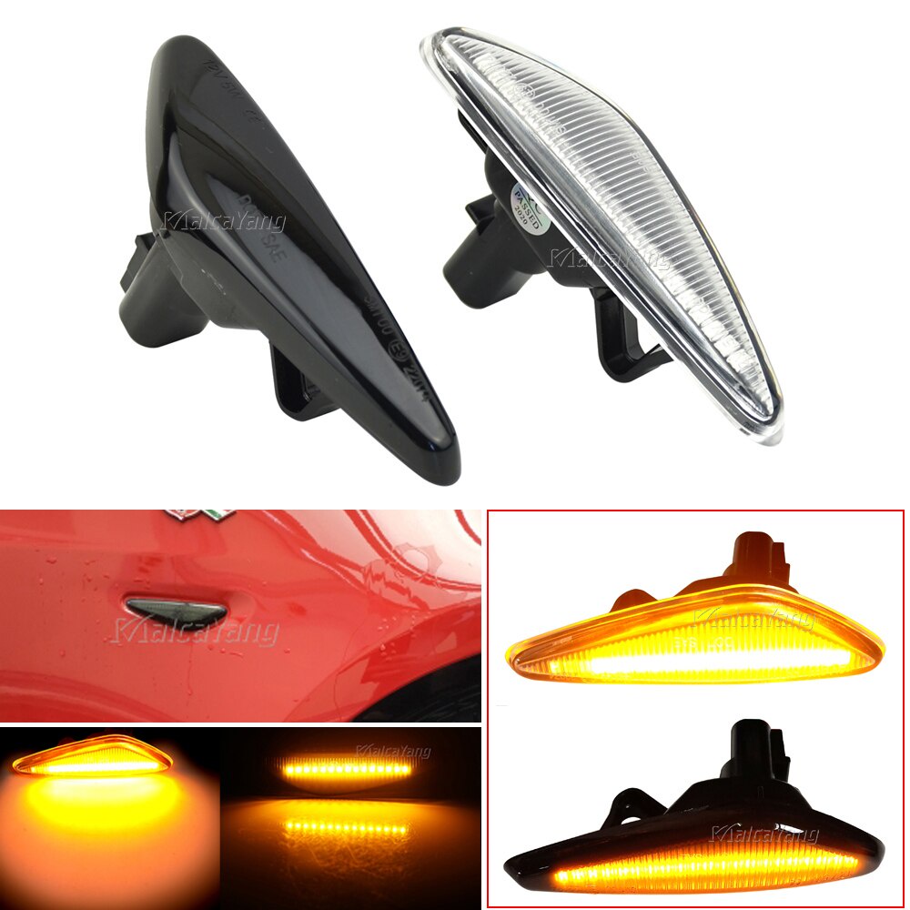 LED Dynamic Turn Signal Side Marker Light For Mazda MX5 RX8 6 Atenza