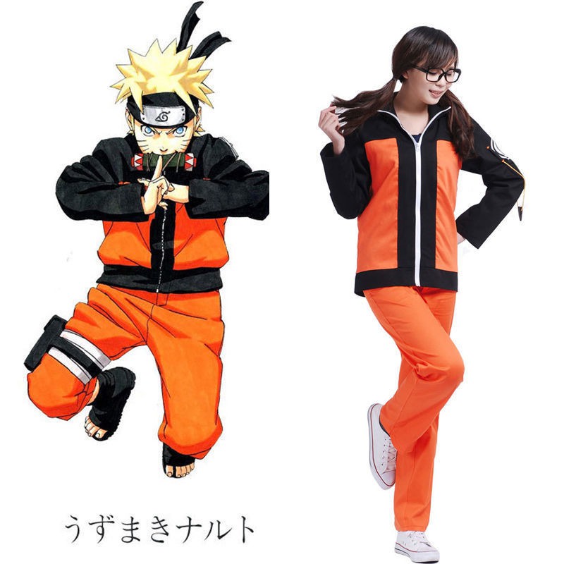 Naruto Cosplay Color Printing Anime Jacket and Pants Set - China Naruto  Hoodie and Anime Costume price