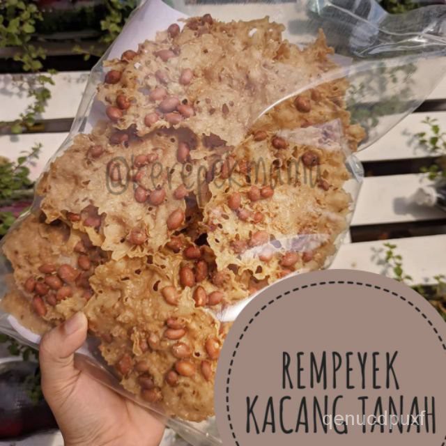 KEREPEK RAYA | KUIH RAYA (Rempeyek Kacang Tanah) homemade 500g | Shopee ...