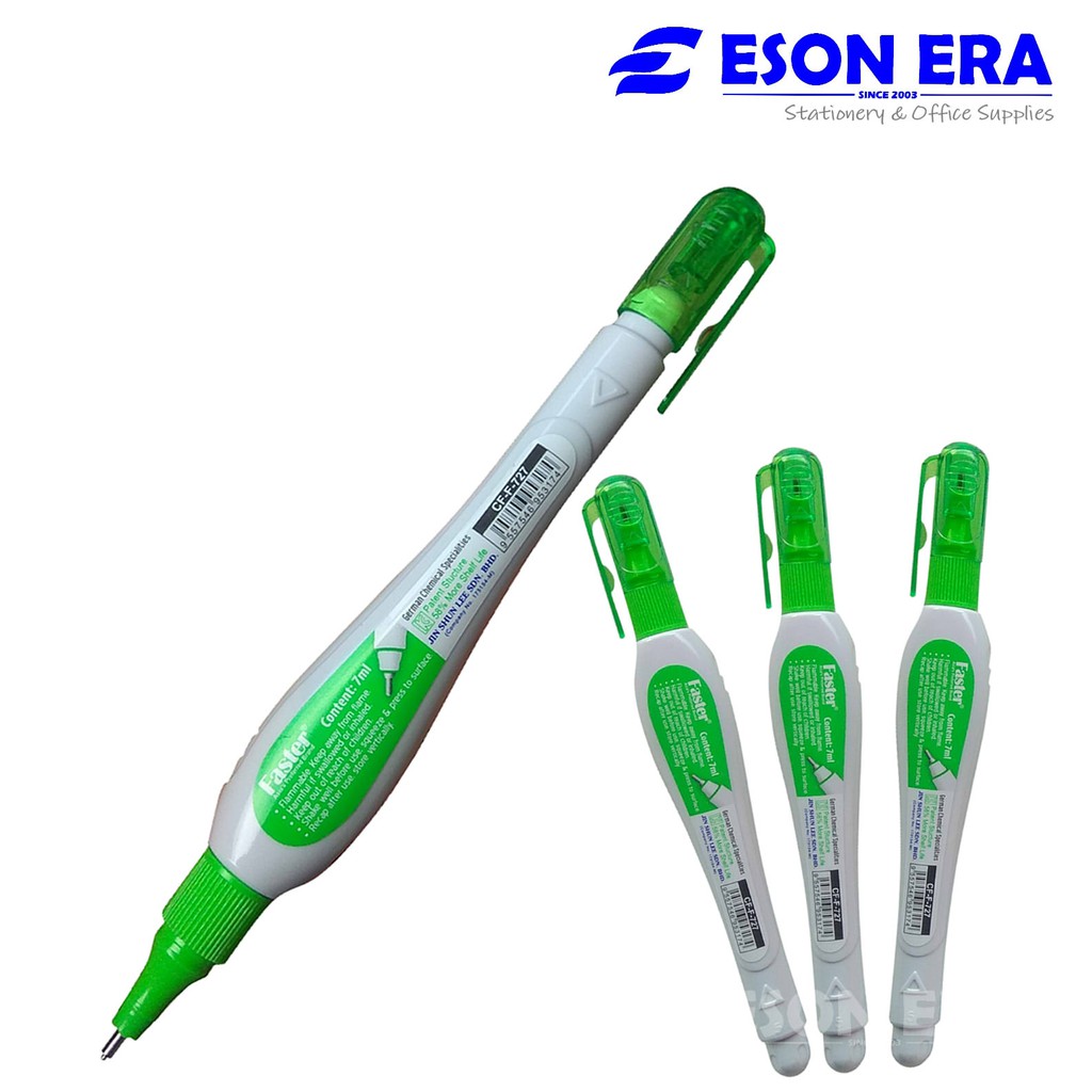 Faster Liquid Paper Correction Pen 7ml CF-F-727 | Shopee Malaysia