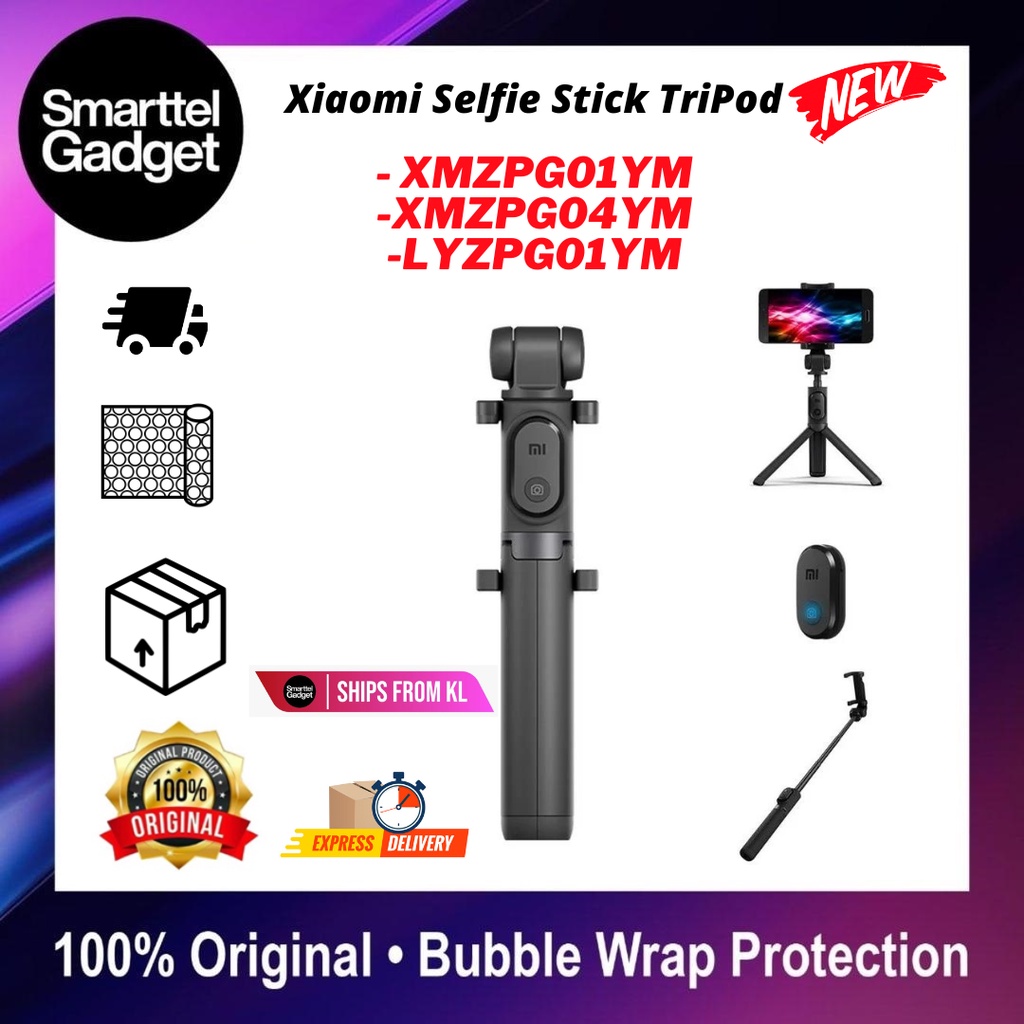 Xiaomi Mi Selfie Stick Monopod / Tripod Bluetooth Remote Version ...