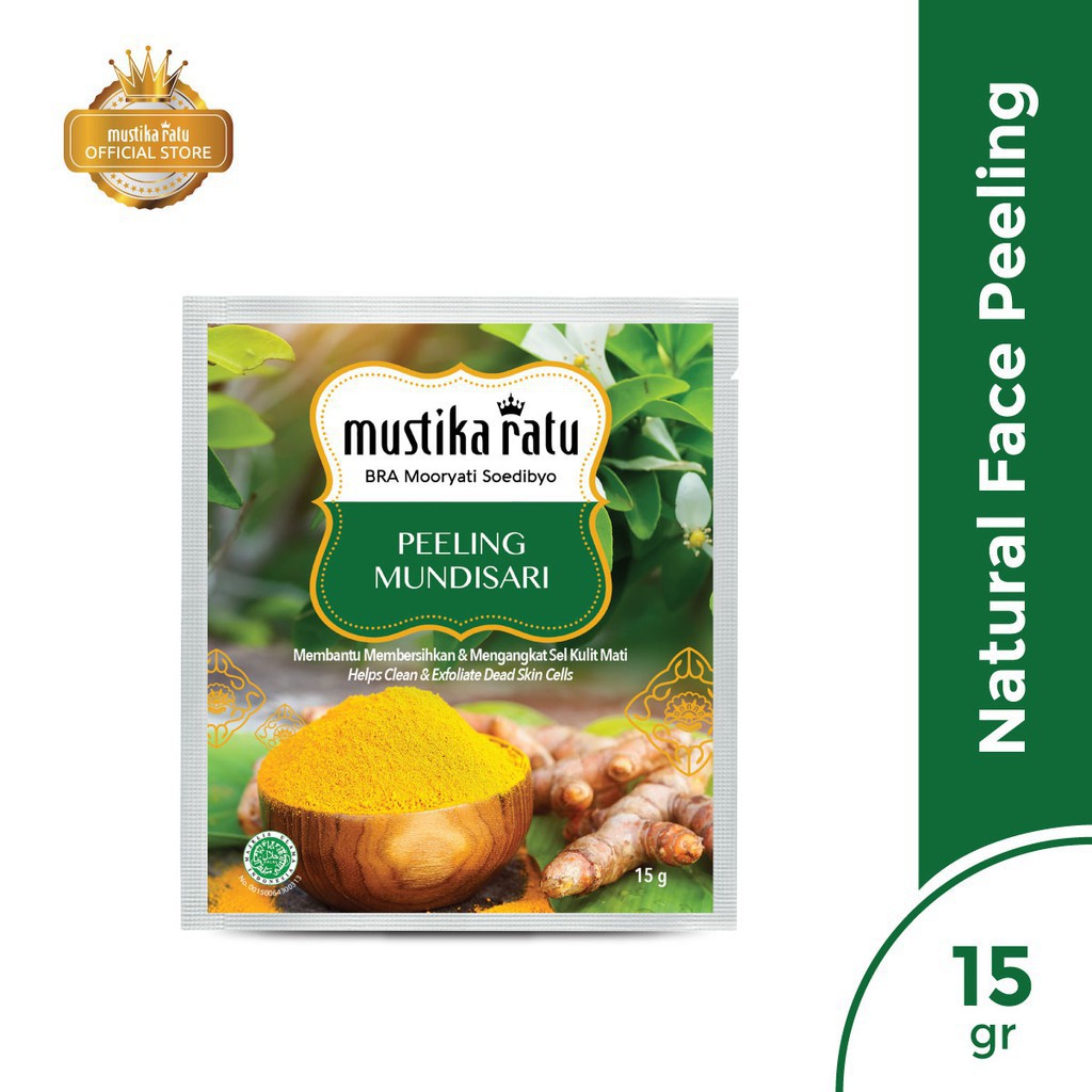 Mustika Ratu Peeling Mundisari sachet 15g | Shopee Malaysia