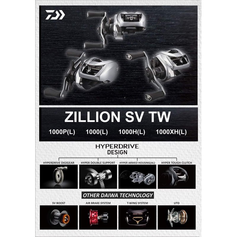 21 Zillion Sv Tw 1000L,1000HL,1000PL, 1000XHL with 1 Year Warranty