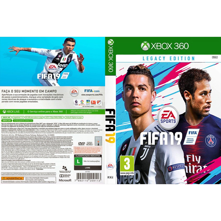 FIFA 19 XBOX360 GAMES(FOR MOD CONSOLE) | Shopee Malaysia