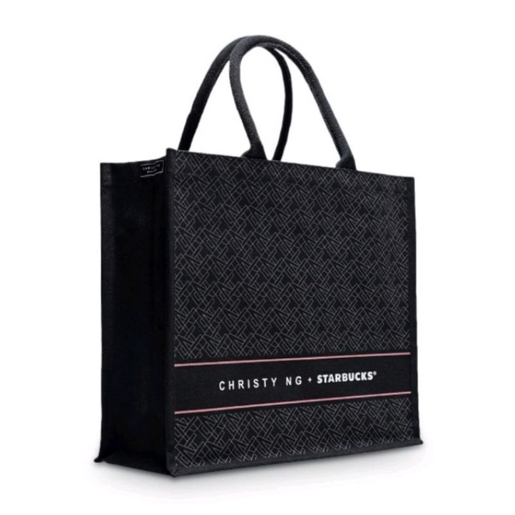 Christy Ng Starbucks Limited Edition Canvas Tote Bag Shopee