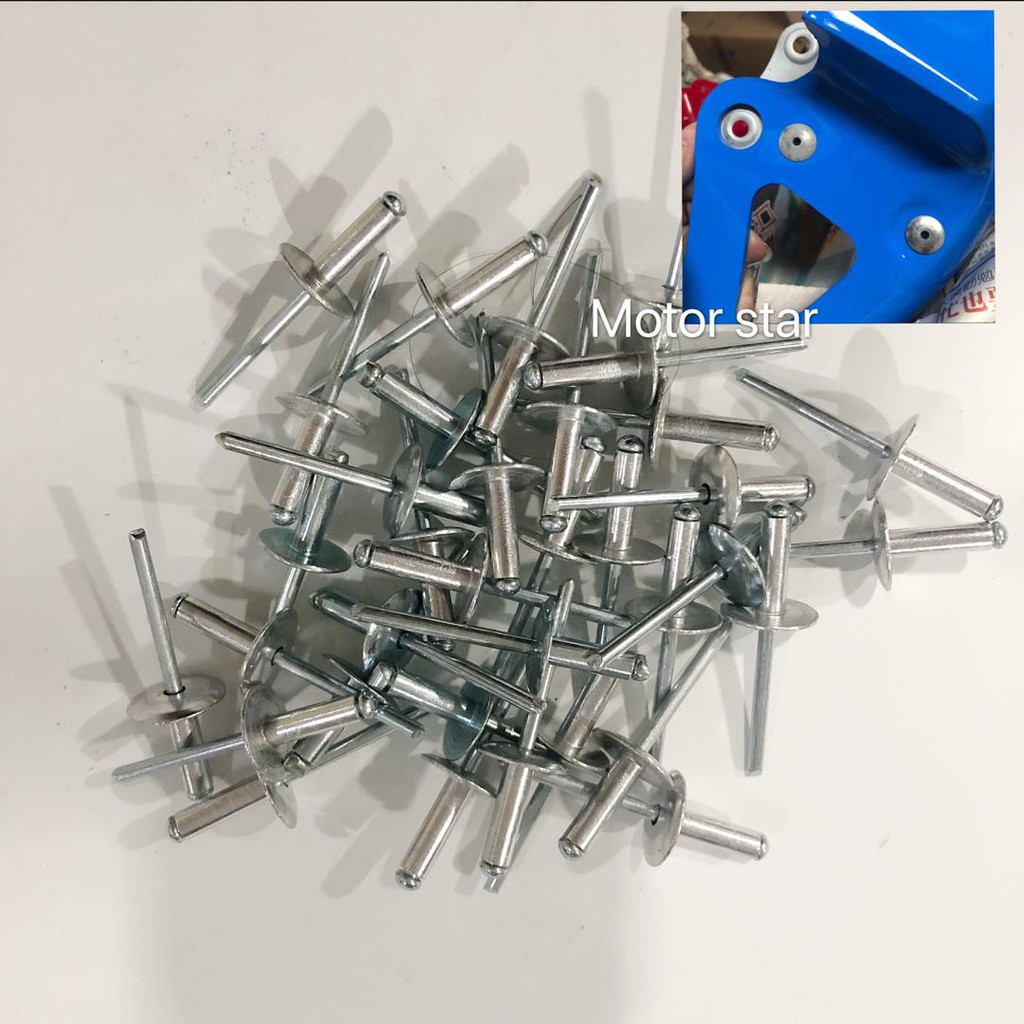 RIVERTS RIVETS RIVET RIBET BESAR FOR YAMAHA RXZ RXZ135 FRONT MUDGUARD ...