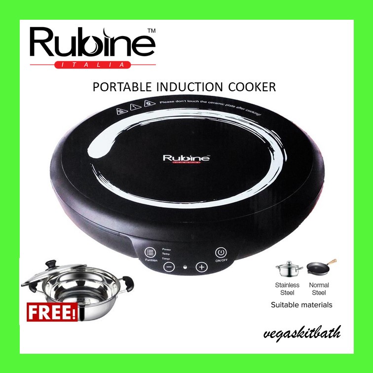 How to use rubine best sale induction cooker