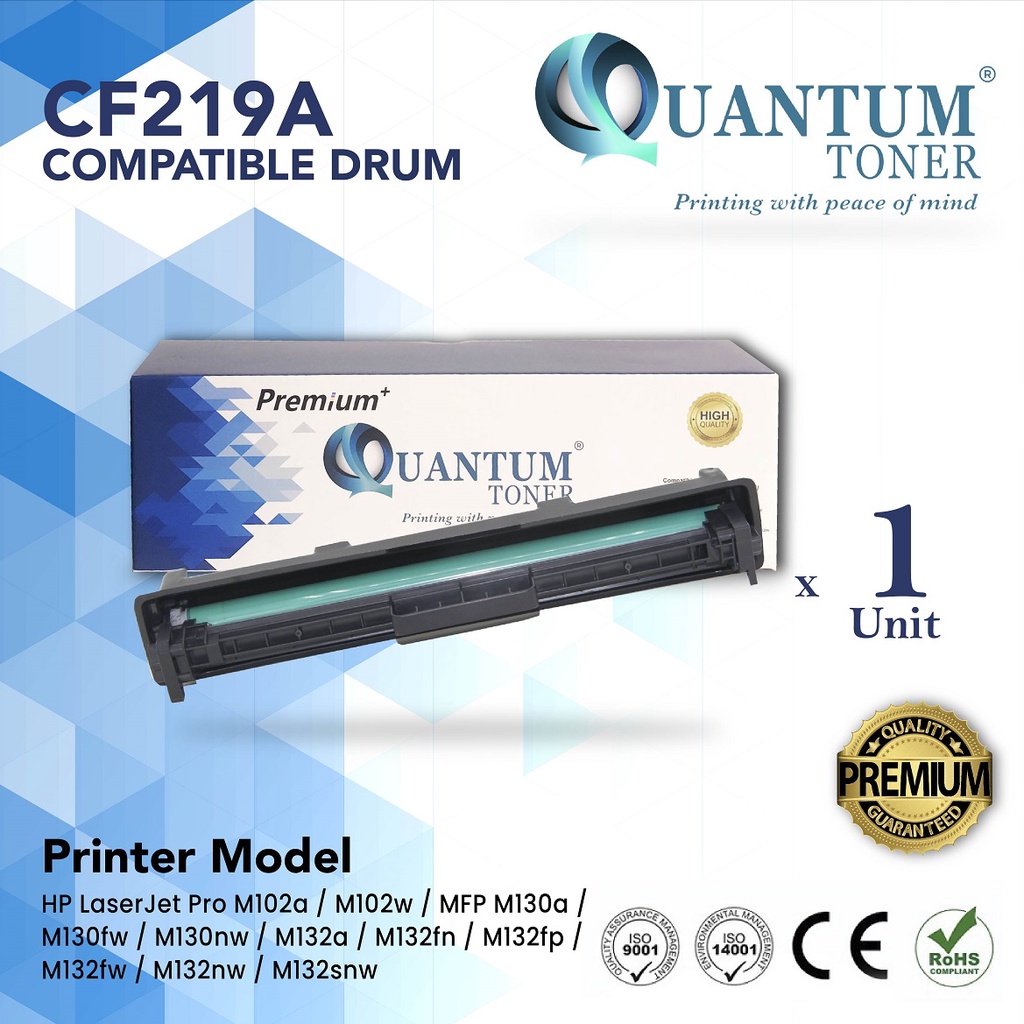 ABC Compatible Tambour Pour HP 19a Cf219a Pour Laserjet Pro M102