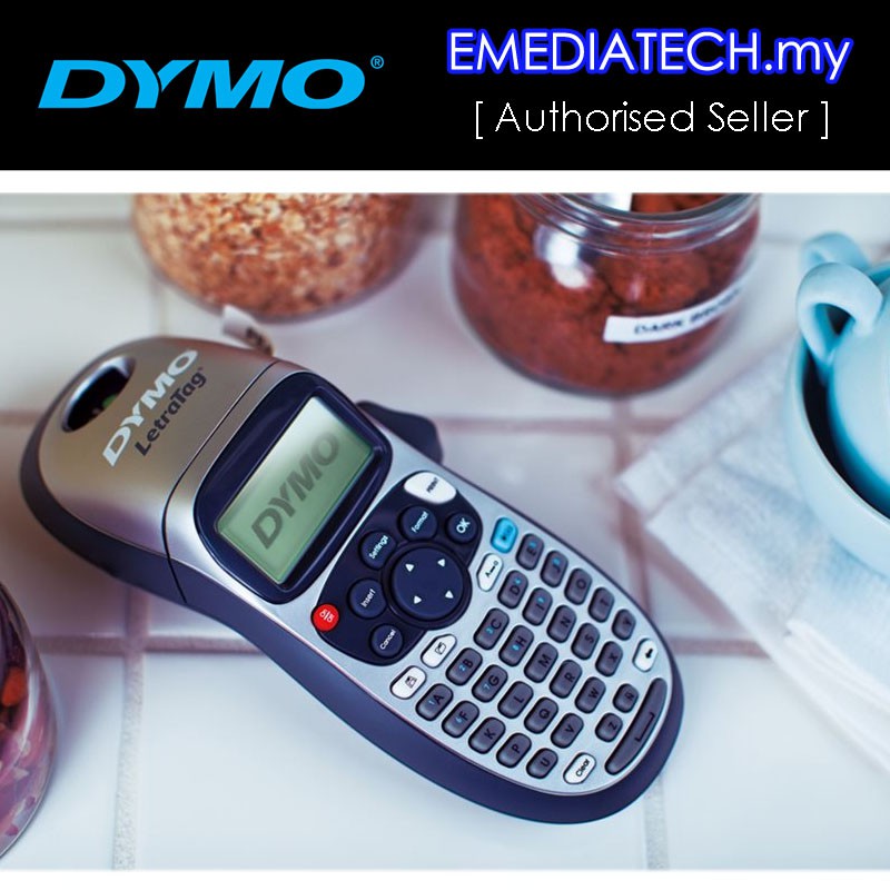 DYMO LetraTag 100H Handheld Label Maker Shopee Malaysia