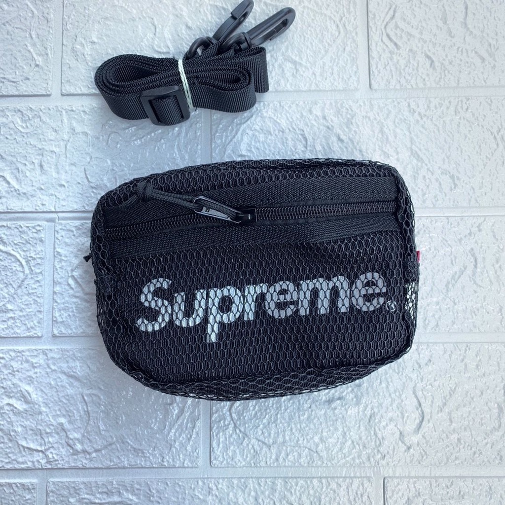 supreme shoulder bag sports leisure bag small bag for men and women Shopee Malaysia