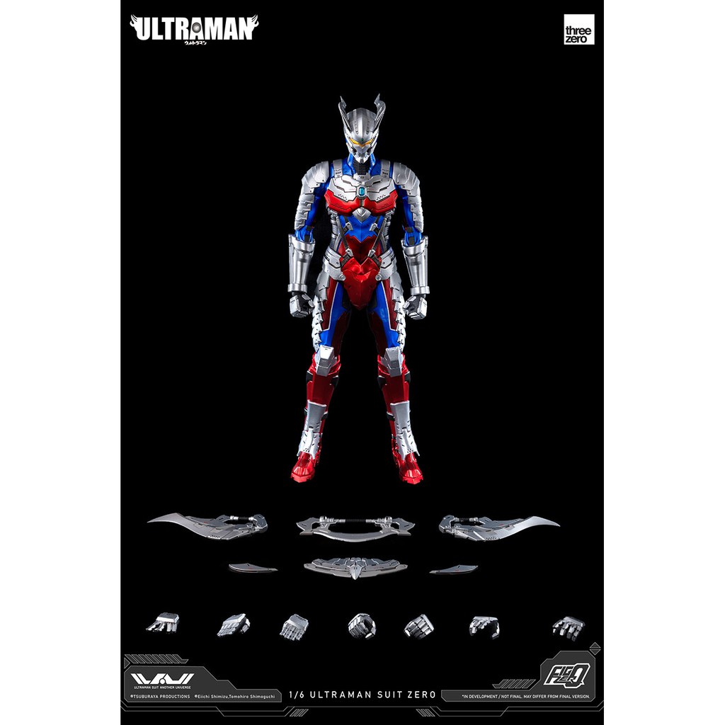 [Ready Stock]ThreeZero - FigZero 1/6 ULTRAMAN SUIT ZERO | Shopee Malaysia