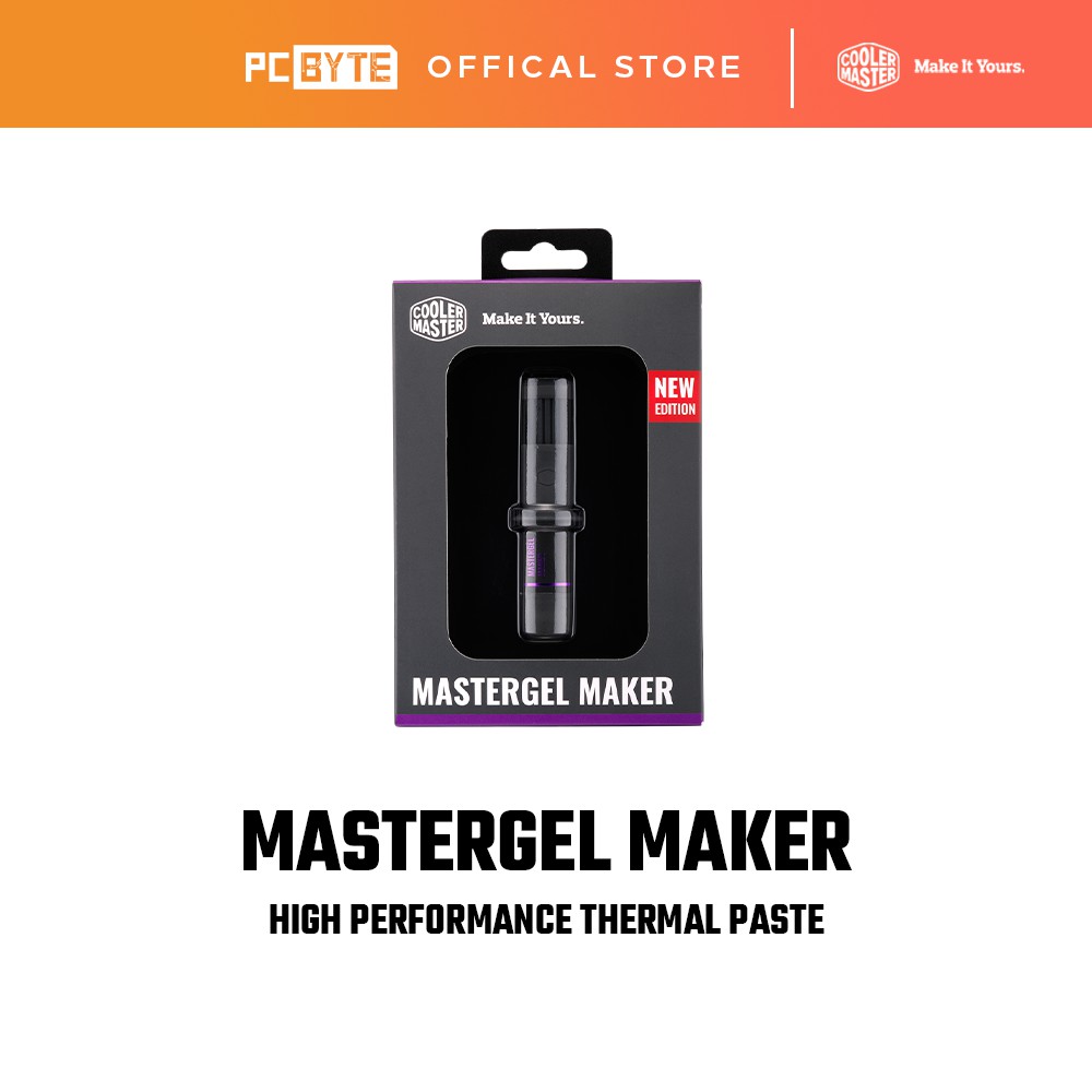 Cooler Master MasterGel Maker High Performance Thermal Paste PCByte