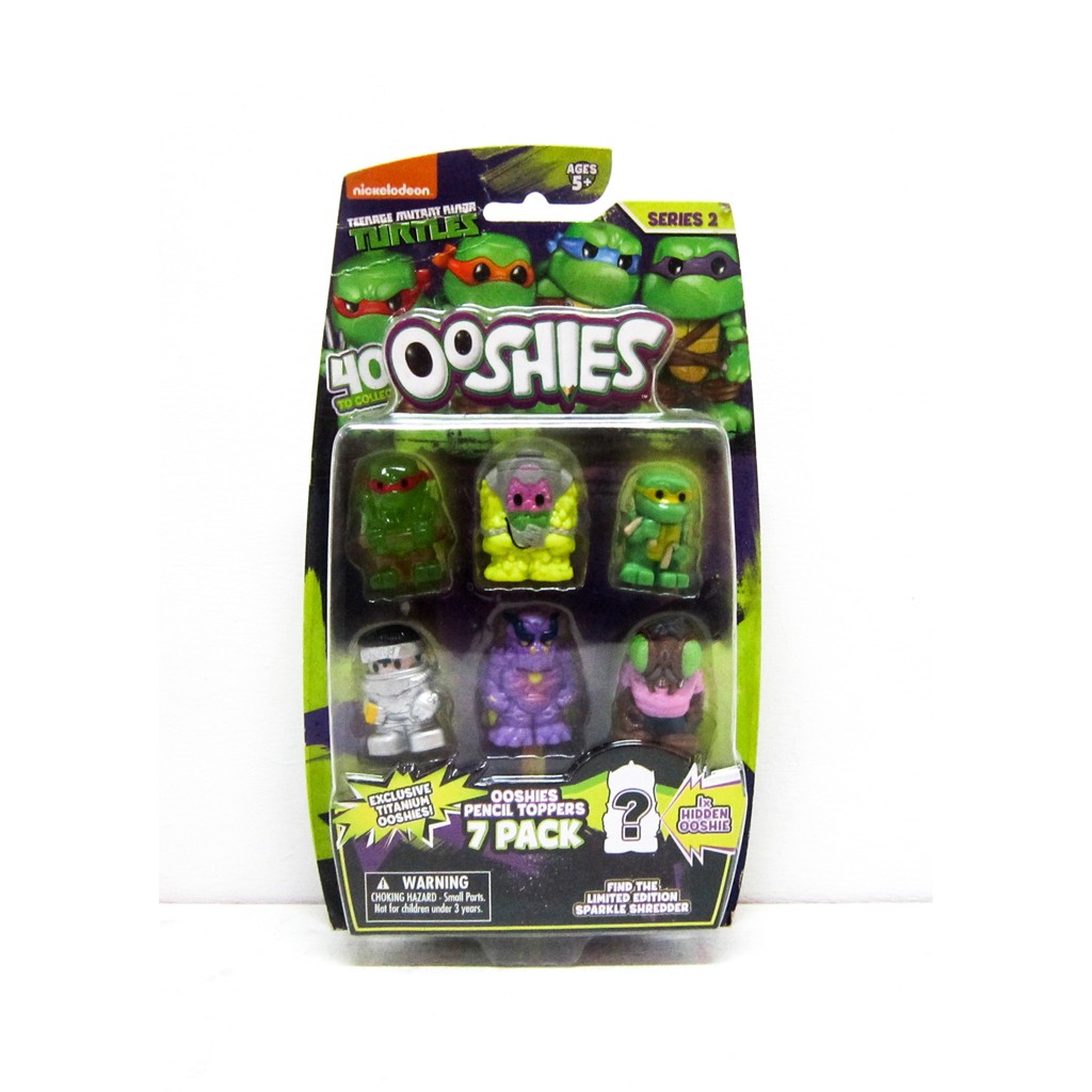 Ooshies Pencil Toppers series 2 TMNT 7 pack SNI | Shopee Malaysia