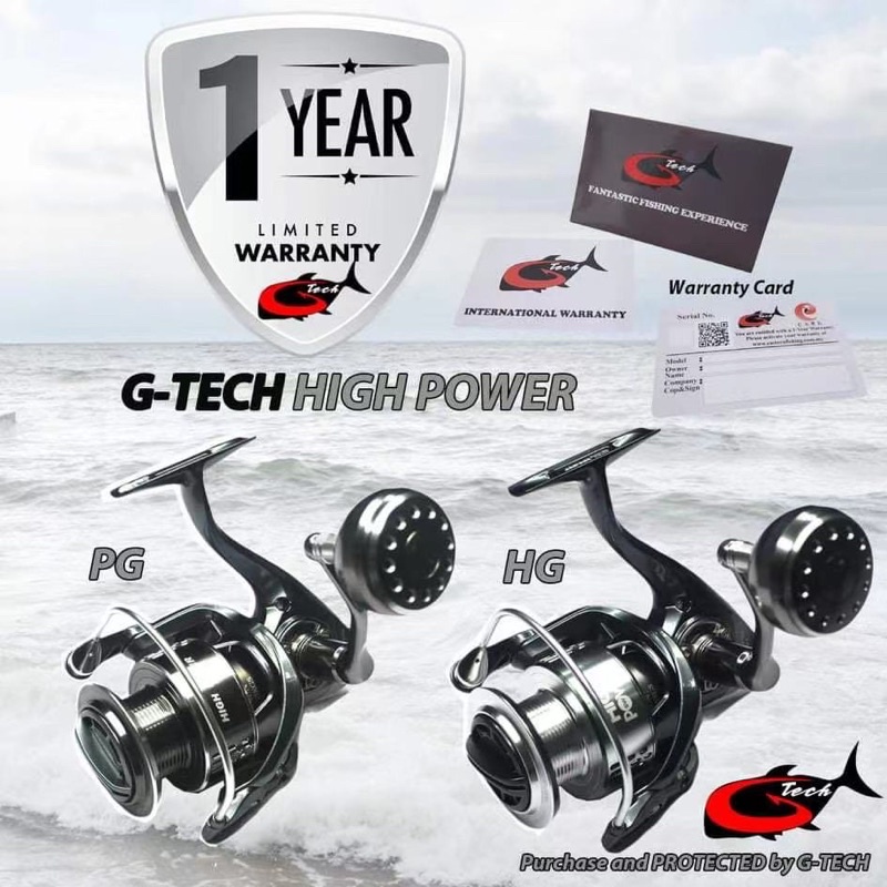 G-tech 2021 grandmaster 301hg reel - Sports & Outdoors for sale in  Putrajaya, Putrajaya