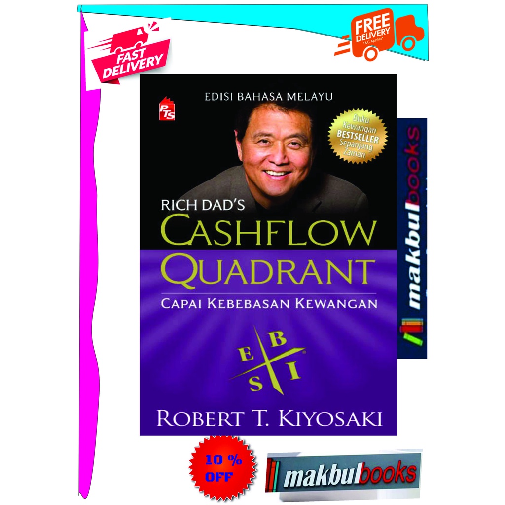 Rich Dads Cashflow Quadrant Edisi Bahasa Melayu Shopee Malaysia