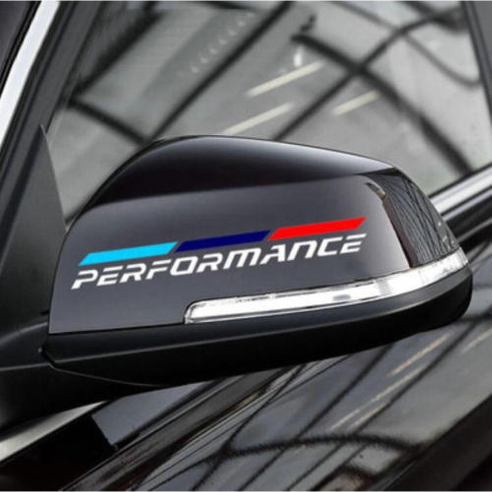 Bmw performance rear view mirror car sticker | Shopee Malaysia