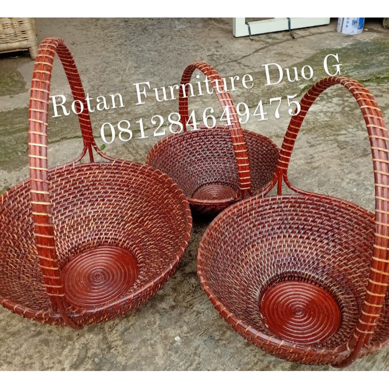 Rattan Rattan Current 3 SET / Various Rattan Basketchet | Shopee Malaysia