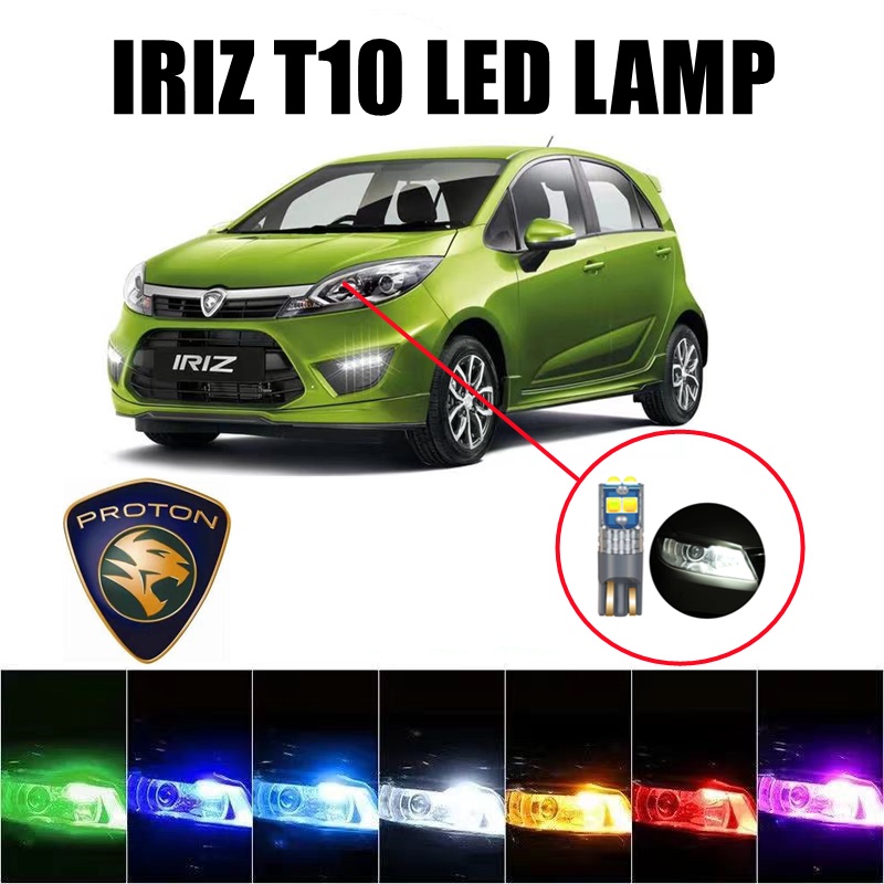 1PC T10LED Proton Iriz T10/W5W Bulb Small Headlight Iriz lamp LED Dome