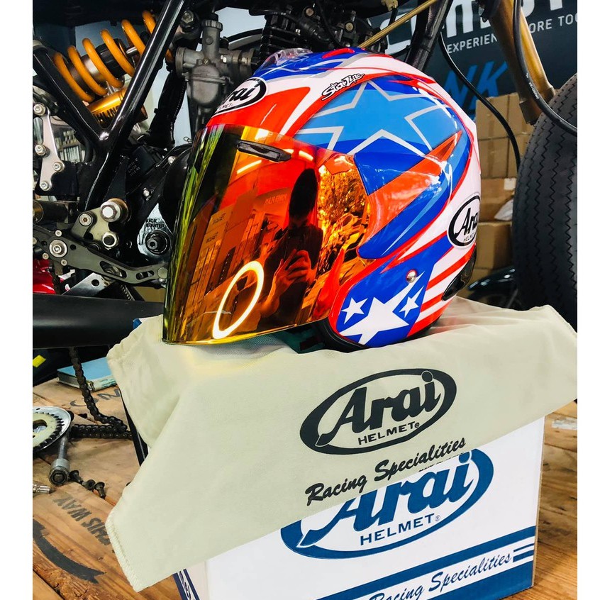 Arai nicky best sale hayden open face