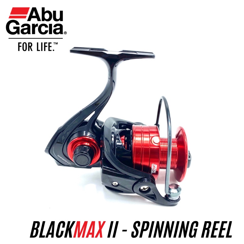 Abu Garcia Black Max II 20 / 30 / 40 / 50 Spinning Reel with Free Gift