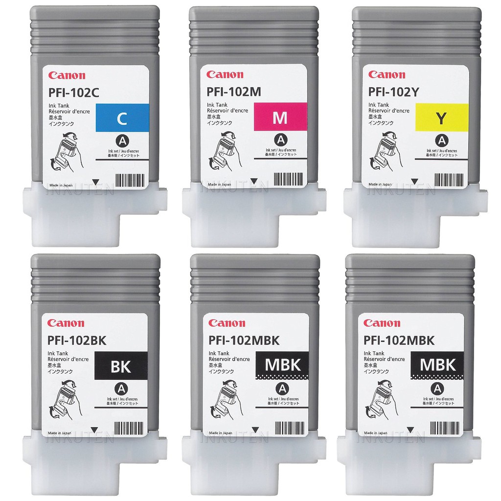 CANON PFI-102 Ink Cartridge - Ready Stock | Shopee Malaysia