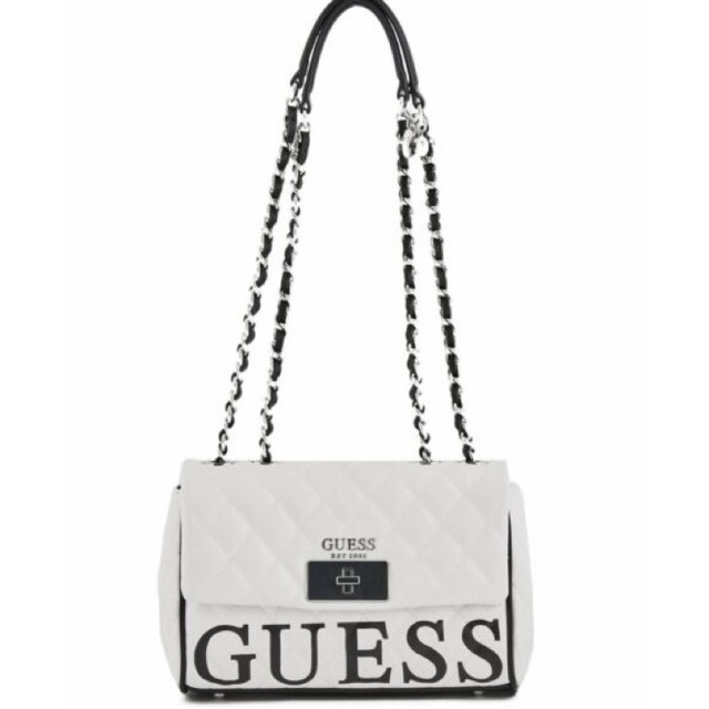 Guess White Sweet Candy Handbag Sling Shoulder Bag Without Dust Bag Shopee Malaysia