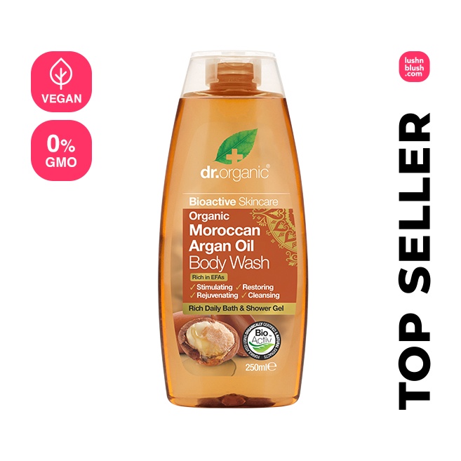 dr. Organic Moroccan Argan Oil Body Wash (Expiry Date 06/2024