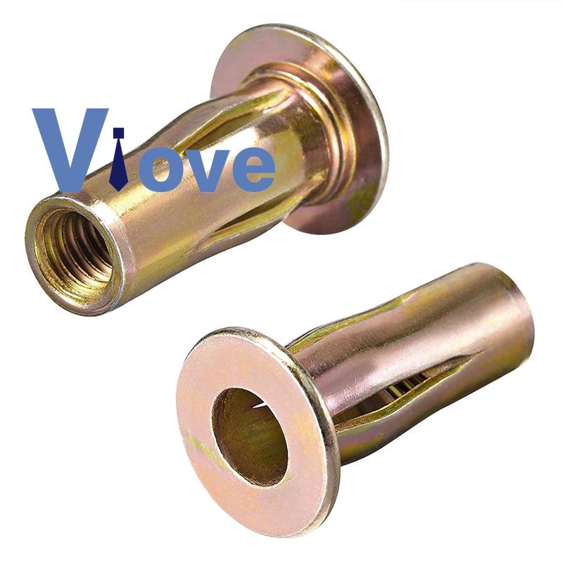 Multi-Grip Rivet-Nut, M8 Pre-Bulbed Shank Carbon Steel Color-Zinc ...