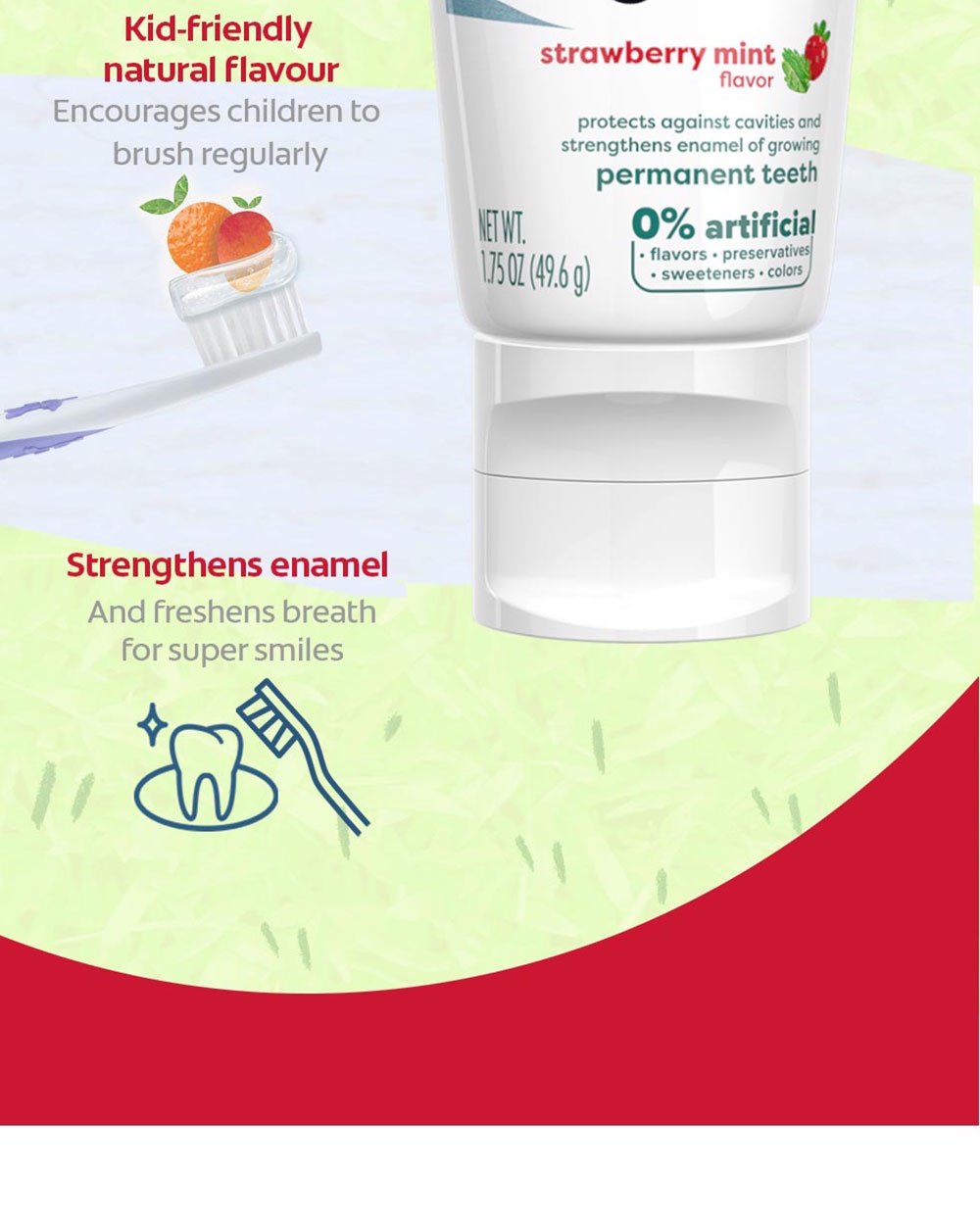 Colgate Kids Free From Age 6 - 9 years Toothpaste 80g | Shopee Malaysia