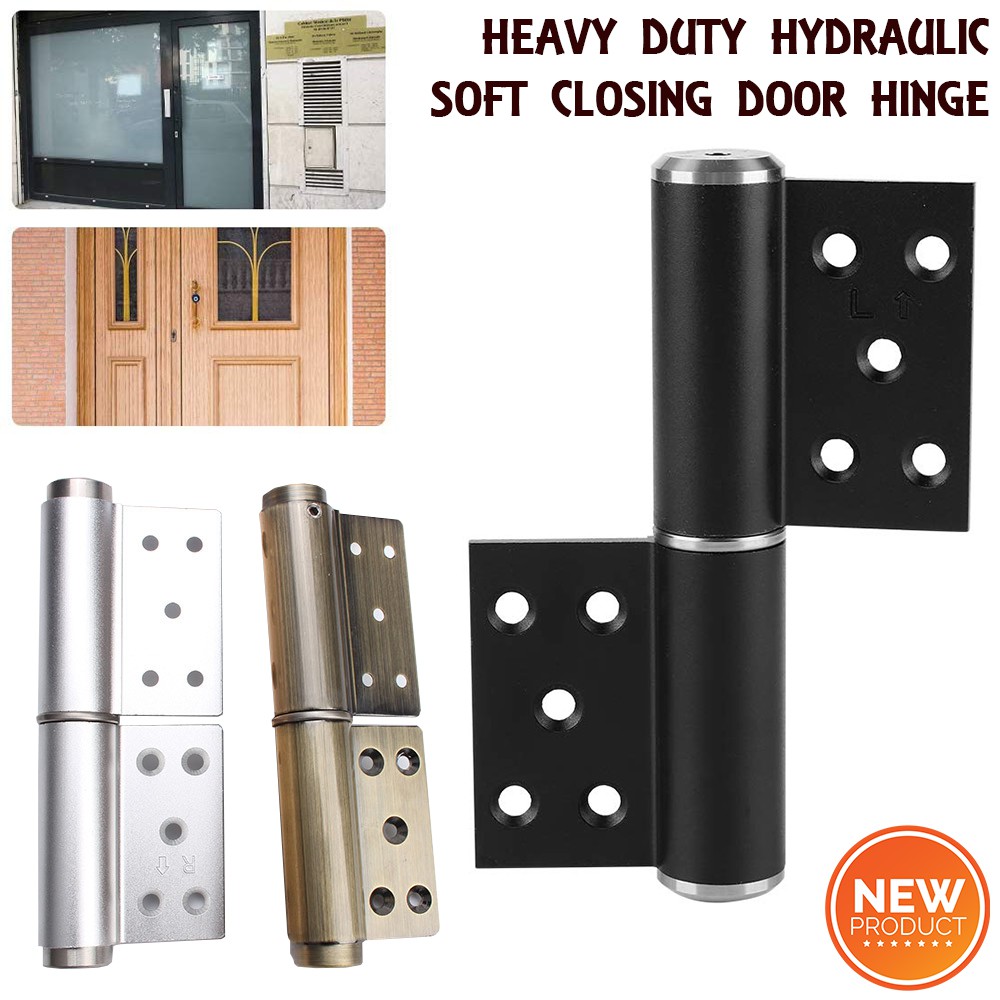 Heavy Duty Hydraulics Door Hinge Stainless Steel Auto Soft Closing