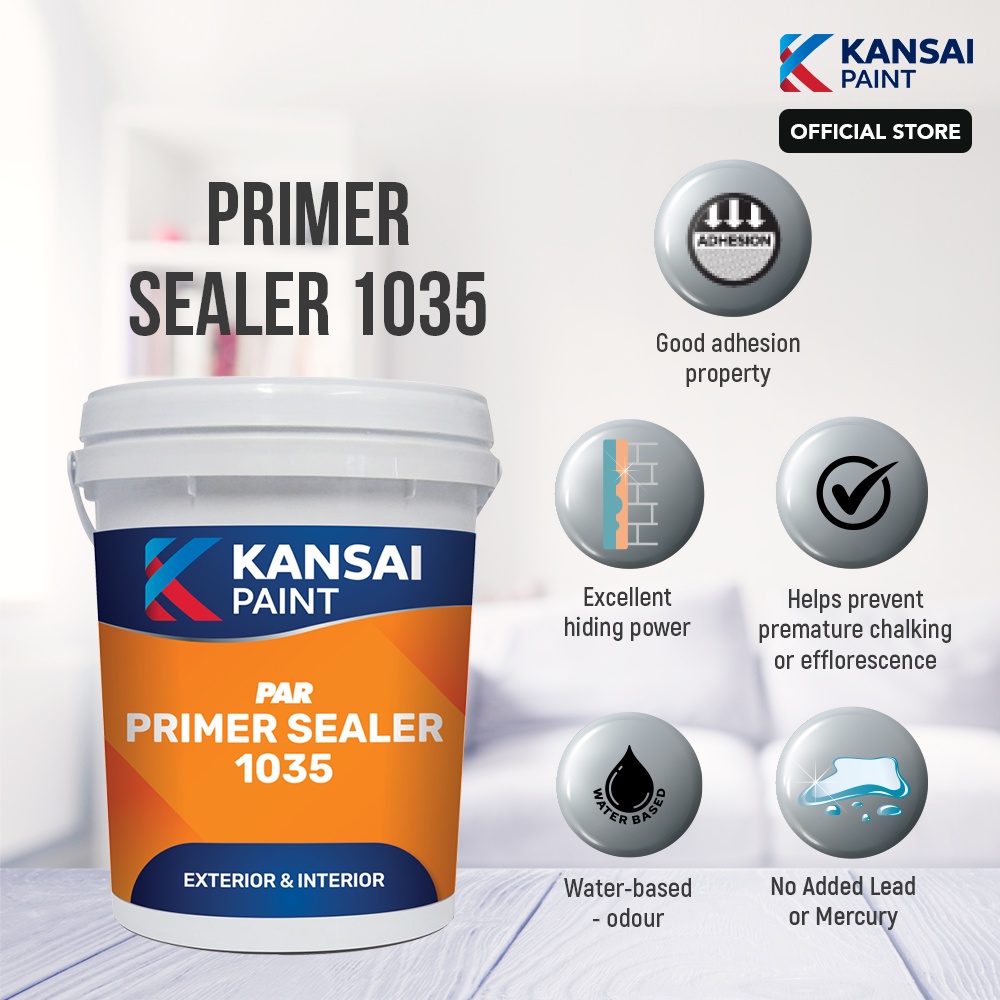 Kansai Paint PAR Primer Sealer 1035 5L Shopee Malaysia