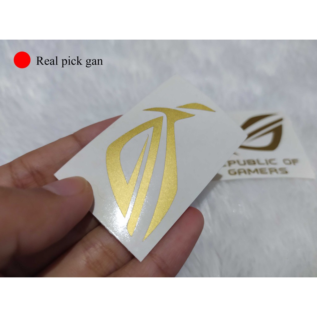 Oracal 651GOLD Sticker For Mobile Phone (ROG & Acer PREDATOR) | Shopee ...