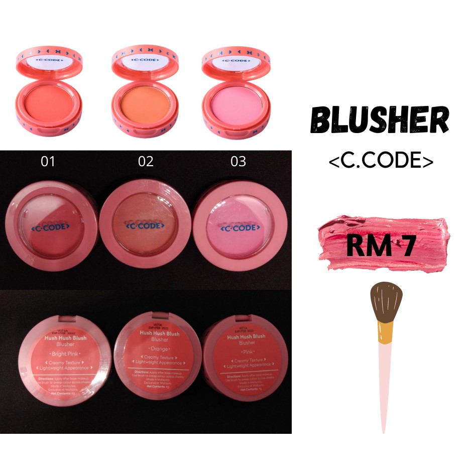 Hush Hush Blush Blusher | Shopee Malaysia