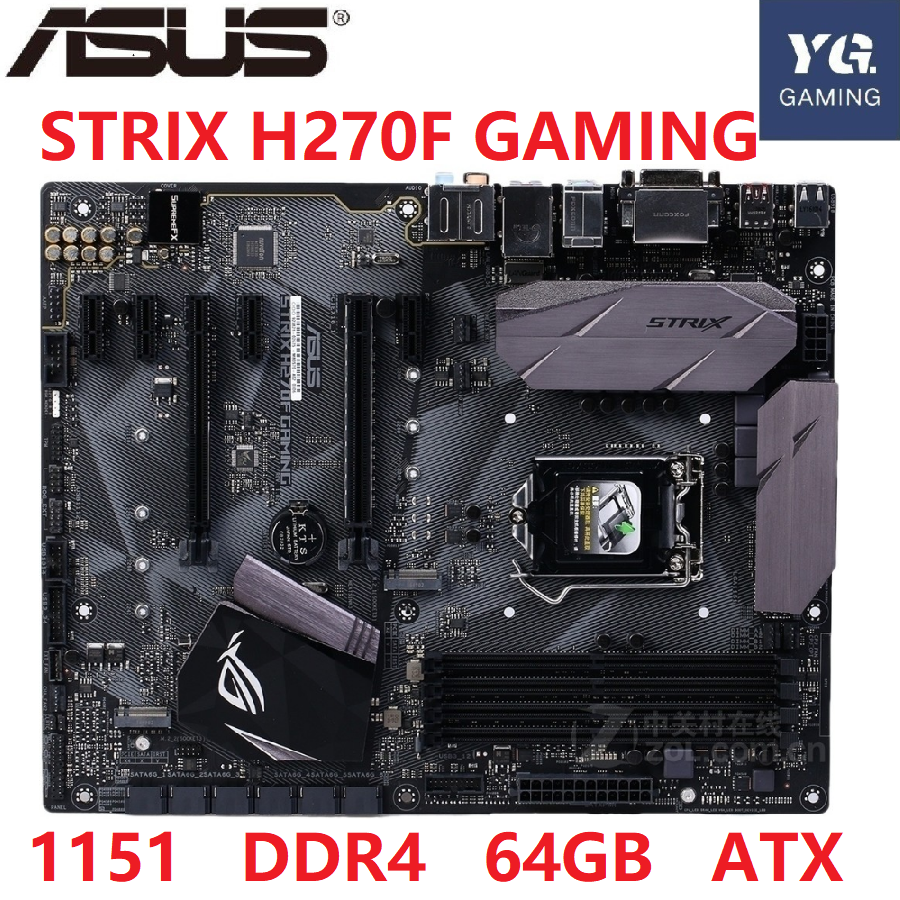 Strix h270f gaming on sale motherboard