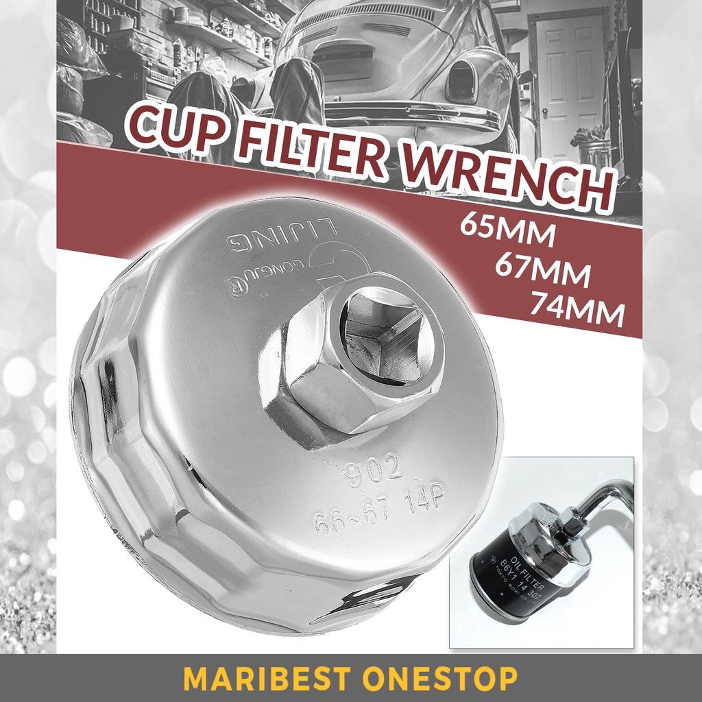 901 / 902 / 903 Cup Type Oil Filter Wrench Cup Filter Wrench Aluminum