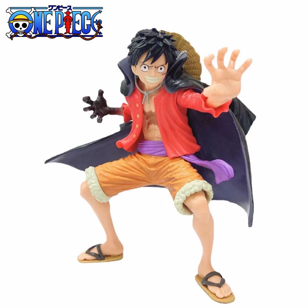 One Piece Monkey D. Luffy KOA Wanokuni II 19cm Action Figure Decoration ...