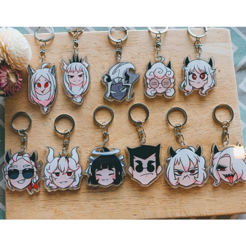 Helltaker Acrylic Keychains | Shopee Malaysia