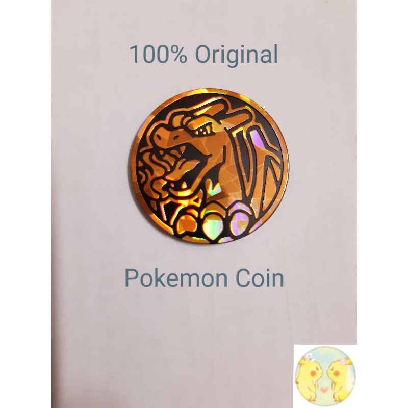 Pokemon Card TCG : Pokemon Coin ( Charizard, Zoroark, Dialga, Shaymin ...