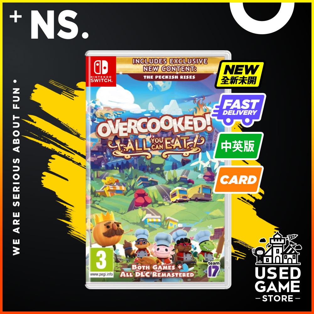 Overcooked NS) Overcooked All You Can Eat US Overcooked Switch