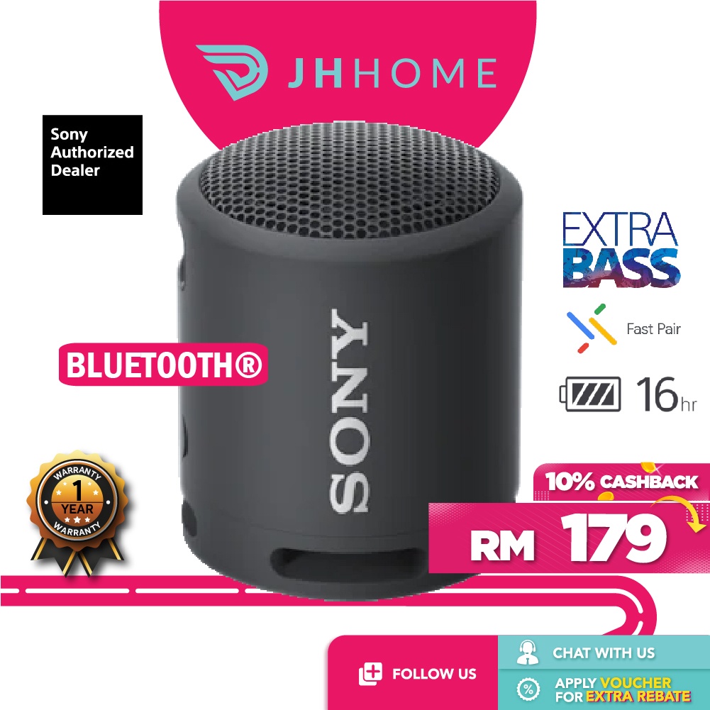 Enceinte portable Bluetooth® SRS-XB13 EXTRA BASS™