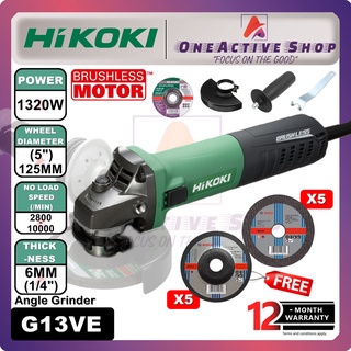 Hitachi 5 deals inch grinder