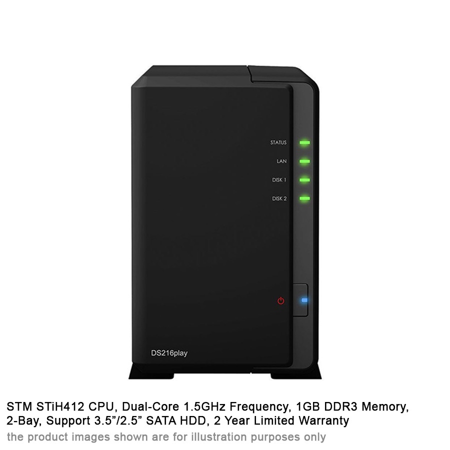 Synology DiskStation DS216play / DS218j / DS220j / DS920+ NAS | Shopee ...