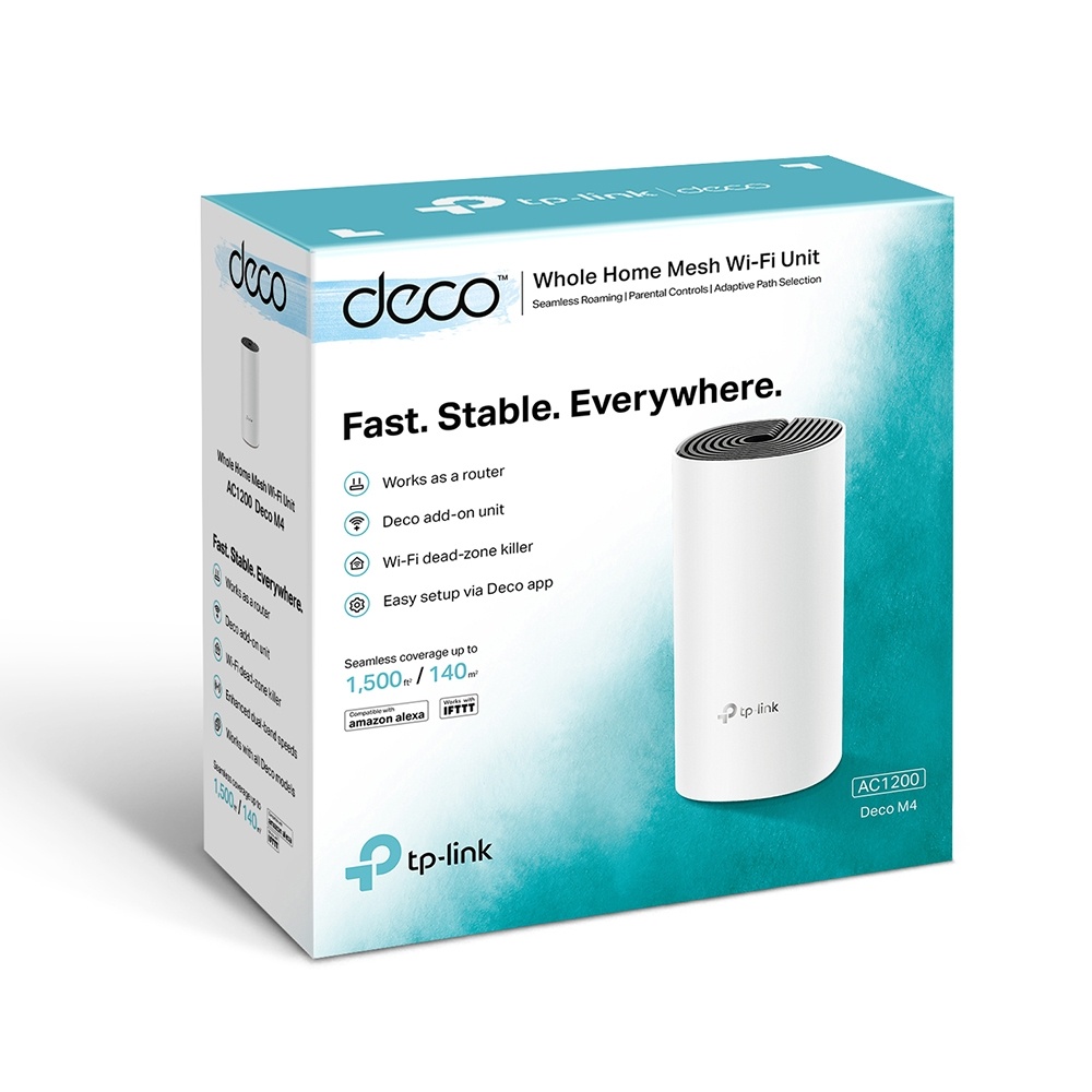 Tp Link Tplink Deco M4 1pack Home Mesh Wi Fi Router Shopee Malaysia