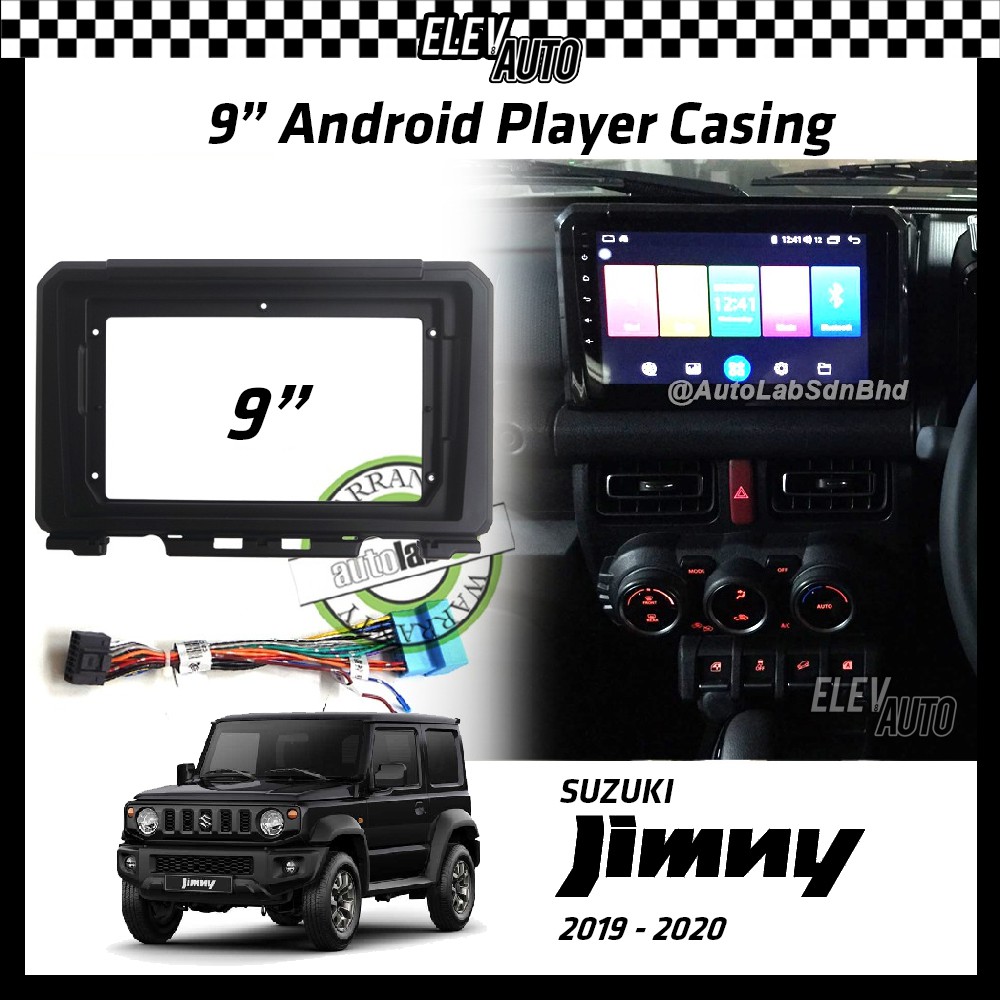 Suzuki Jimny 2019-2021 Android Player Casing 9" with Player Socket