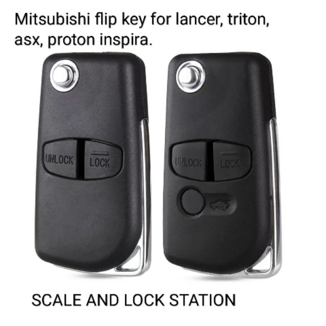 Mitsubishi Proton Inspira flip key casing | Shopee Malaysia